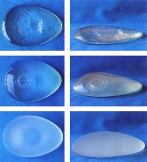 Implantes mamarios anatómicos